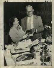1955 Press Photo Mr & Mrs Charles Ziegler celebrate 50th anniversary picture