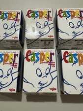 Extremely Rare Yujin Casper Figures Set Of 6. New/Sealed Package In Open Boxes. picture