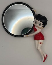 Betty Boop Vintage Ceramic Hand Mirror Vandor 1983 picture