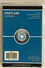 4000 CSP Soft Polypropylene Postcard Sleeves - 3 11/16 X 5 3/4 holders picture