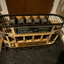 Transports Urbains Vintage French Double-Decker Tram/Trolley Advertising Model picture