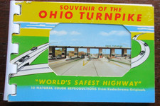 Souvenir  Booklet Ohio Turnpike. /Vtg Unused . picture