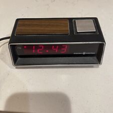 General Electric Company Digital Alarm Clock Model F1-8149 TESTED Vintage  picture