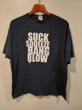 Harley Davidson Suck Squeeze Bang Blow XL Shirt No Limits Rare Horse Power Black picture