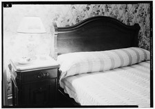 Springwood Hyde Park NY 1941 King�s Bed Chamber 6 Close-Up Furnished Bedroom picture