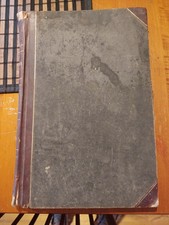 Excellent LARGE Antique Hotel Guest Register Shirley House , Shirley Maine 1894 picture
