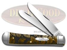 Case xx Trapper Knife Rabbit Wildlife Series Antique Bone 1/500 Stainless Knives picture