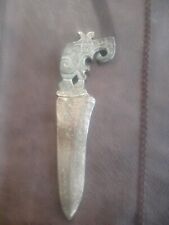 Antique Chinese Bronze Ceremonial Knife.. picture