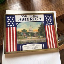 8” W X 6” T ADVERTISING SIGN OLSON BROS. BROOTEN MINN. MN GAS STATION.  picture