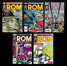 ROM SPACEKNIGHT Lot #33, 34, 35, 36, 37 SUB-MARINER Marvel 1982 picture