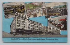 Postcard Harvey's Department Store Nashville Tennessee Multiview c1953 picture