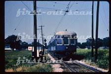 R DUPLICATE SLIDE - Illinois Terminal IT 274 Trolley Electric Scene picture