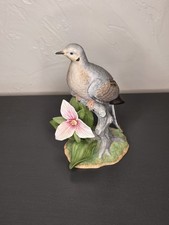 Mourning Dove Fine Porcelain Bird Figurine By Lenox 1999 picture