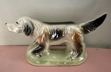 Vintage Porcelain Sporting Dog Pointer Irish Setter Figurine Brazil 9 x 4.5