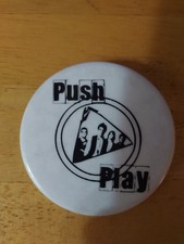 Vintage Push Play Band Pinback  Midnight Romeo 2000's Boy Band Merch Rare Item picture