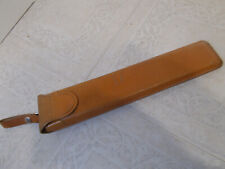Vtg Pickett N800-ES  Slide Rule Yellow W/ Leather Case & Belt Loop USA picture