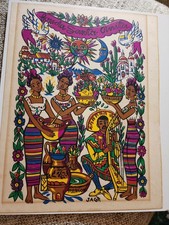 Vintage Fonda Santa Anita Mexico Mexico City Illustrated Art Menu Cover JAGR  picture