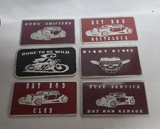 Cast Aluminum Car Plaque picture