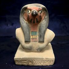Rare God Egyptian Head Horus Sun God Ancient The Pharaonic Statue Egyptian BC picture