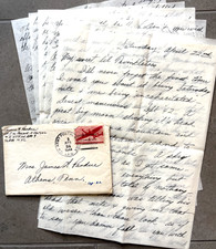 WWII KIA letter 47th Infantry 9th Inf. Div. 