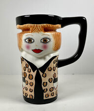 Ganz Bella Casa Handled Mug/Cup Lady Vase by Susan Paley 6” picture