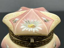 Very RARE Antique Nakara Silk-Lined Small Burmese Box by C.F. Monroe, 3