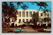 Seguin TX, Guadalupe County Courthouse, Texas Vintage Postcard picture
