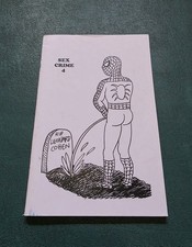 SIGNED Sex Crime 4 JOHNNY RYAN + Drawing Illustrated Comic Zine Softcover RARE picture