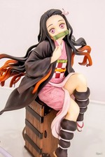 15cm Demon Slayer Nezuko Sitting PVC Figure Anime Toy Gift Collection picture