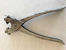 Antique Wm. Schollhorn Co Bernard's Patent 1890 Eyelet/Grommet Setting Pliers picture