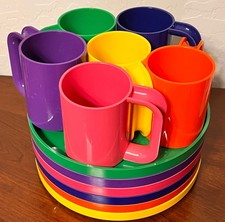VTG Heller Rainbow Max Dinner Plates & Mugs (6/6) picture