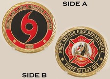 Port Arthur Fire Hurricane Laura 2020 Response Challenge Coin  3#C picture