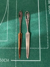2 Rare Antique New Hampshire Letter Openers-Old Man Of The Mountain picture