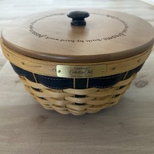 New LONGABERGER collectors club 2004 ware basket- No Box picture
