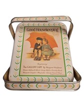 Vintage The Gallant Lady 1926 Good Housekeeping Collectible Tin w/ Handles  picture