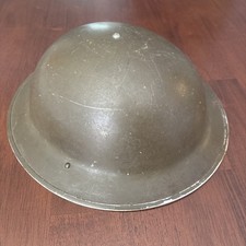 WWII Canadian Brodie Combat Helmet 1942 With Liner picture