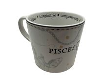 Williams Sonoma Pisces Oversize Coffee Mug  Zodiak Astrology February March picture