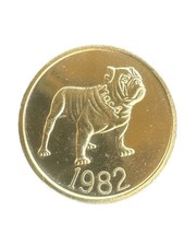 Mack Truck Coin Collectible Employee Appreciation Token 1982  Brass Bulldog picture