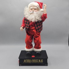 Vintage Santa Clause Dancing Singing Welcome To Winter Wonderland Tested picture