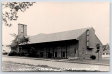 RPPC South Milwaukee Wisconsin Methodist Church Real Photo Postcard picture