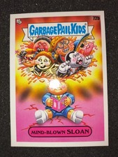 MIND-BLOWN SLOAN Garbage Pail Kids Bookworms #72B picture