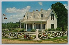 Eisenhower Birthplace Denison Texas Vintage Postcard picture