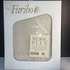 FARIBO Original Wool Throw Blanket 50