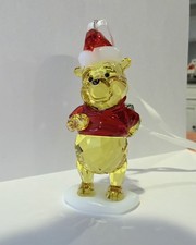 Swarovski Crystal WINNIE THE POOH CHRISTMAS ORNAMENT #5030561 picture