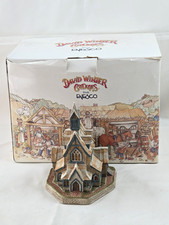 David Winter ST. BARBARA'S CHURCH 1998 #45 of 400 *Rare Signed Find*  With Box  picture