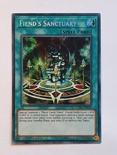 Yugioh Fiend's Sanctuary 1st Edition LCKC-EN030 Secret Rare NM picture