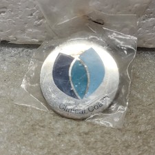 Clinical Coach Pinback Button Round Metal Lapel Badge picture