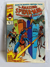 Amazing Spider-Man Adventures in Reading #1 1991 SQUIRT Promo Variant Marvel picture