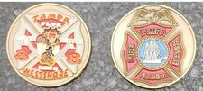 NEW Tampa Fire Department Station 8 Challenge Coin Krewe Of Westshore picture