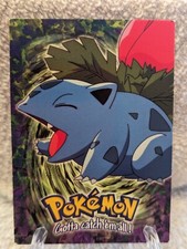 Topps Pokemon 1998 Movie #02 Ivysaur Stage 2 E2 of 12 Blue Label LP  picture